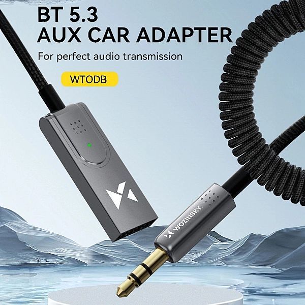 Adapter audio Wozinsky Wtodb Bluetooth 5.3 / Aux odbiornik dźwięku