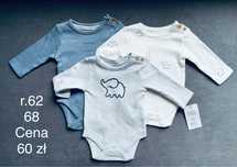 Body długi rękaw 3-pak, roam 62,68 George