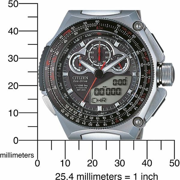 Relógio Citizen Jw0051-55e Eco-drive Super Cronógrafo