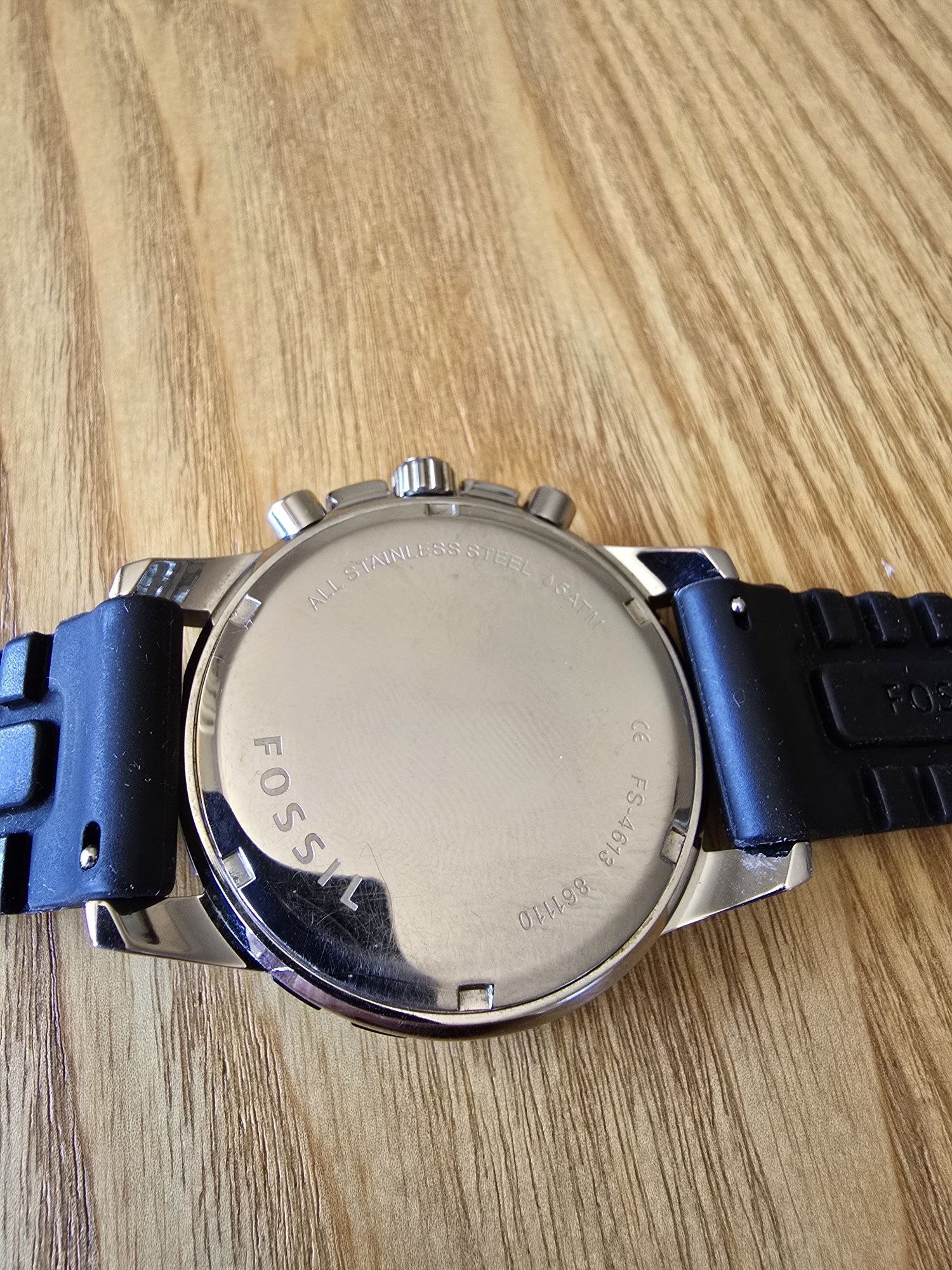 Relógio Fossil c/bracelete borracha