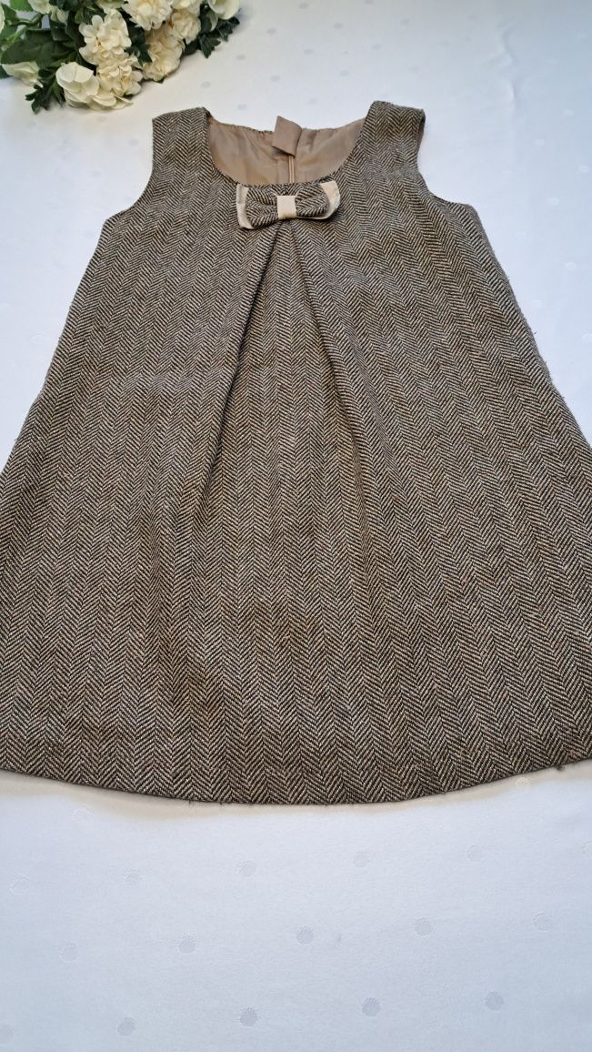 Elegancka sukienka 86 święta sesja zdjęciowa zima
