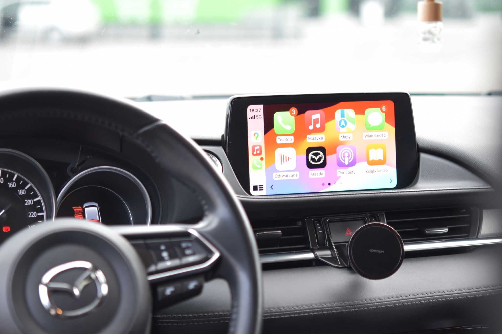 Mazda 6 niski przebieg kombi CarPlay czarna IGŁA