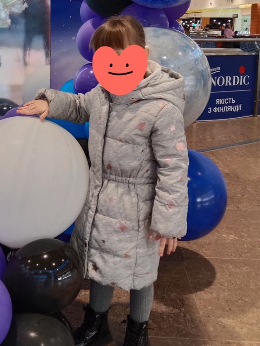 Пальто єврозима GAP,4-5р.