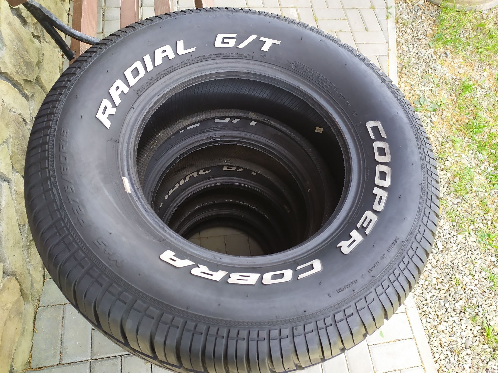 Opony Używane 275/60R15 Cooper Cobra Radial GT  Super Stan