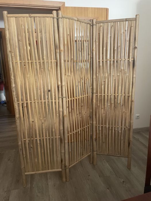 Biombo exelente  estado (bambu )
