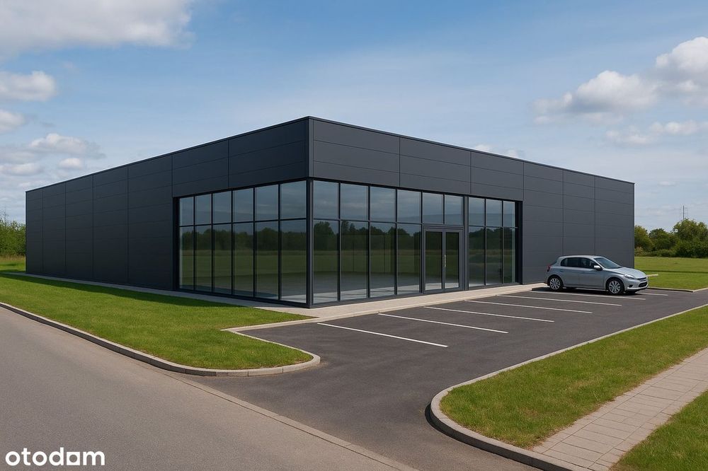 Działka usługowa 4600 m2 Trakt Brzeski