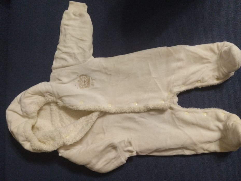 Утеплённый человечек, демисезонный комбинезон, 68