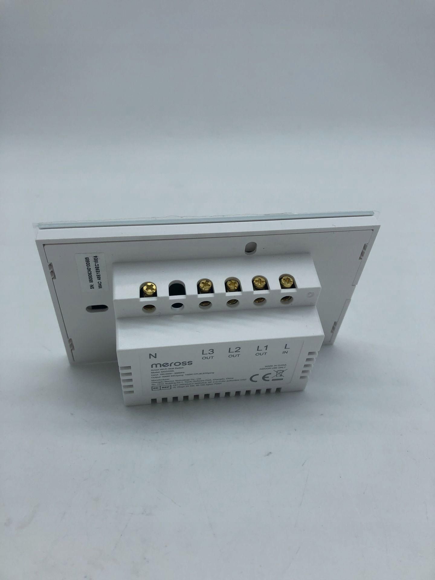 Inteligentny włącznik WiFi Meross Alexa Google dotykowy panel LED