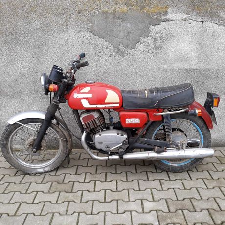 Motocykl CZ 350 zarejestrowana motobazar-prl.pl