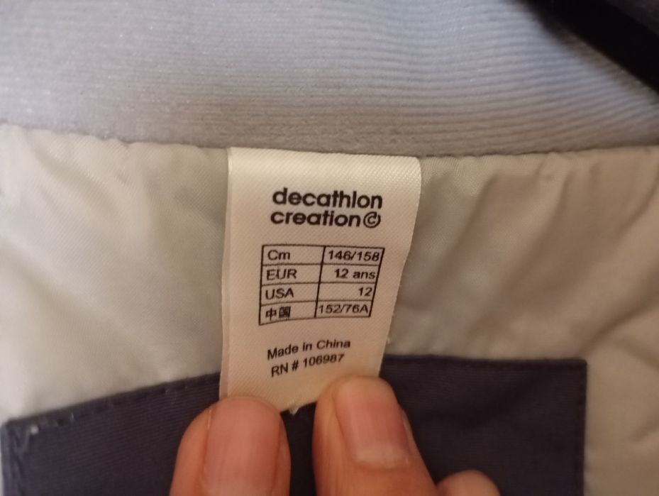 Macacão criança para a neve