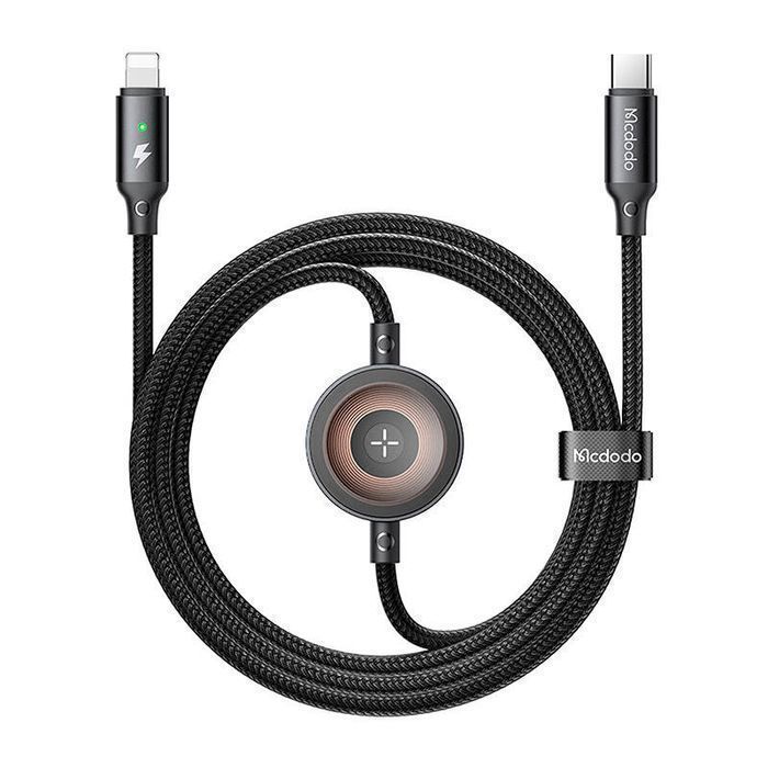 Kabel Mcdodo 2w1 36W Lightning + Apple Watch DO iPhone, iPad 1.5m