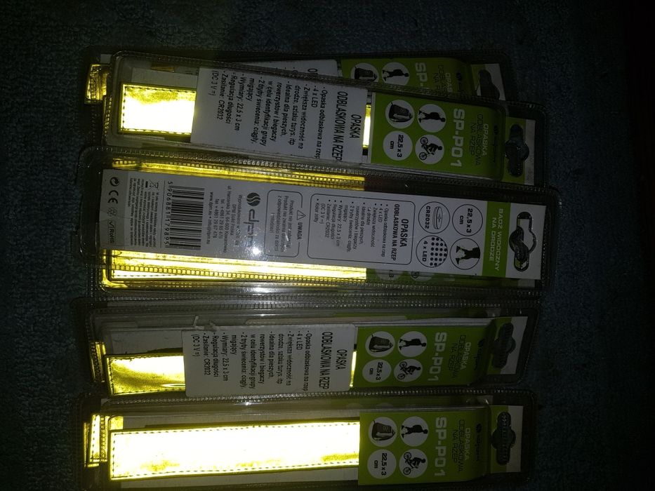 Opaska,Opaski odblaskowe na rzep Super...