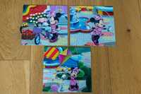 Puzzle Minnie Mouse 3 x 1