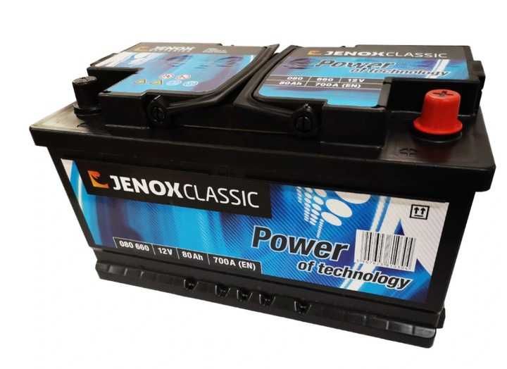 Akumulator Jenox Classic 12V 80Ah 700A P+