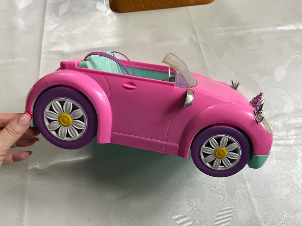 Samochód dla łąki barbie duży  różowy gratis