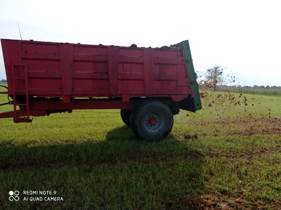 Przyczepa objętościowa do kukurydzy dolny zaczep