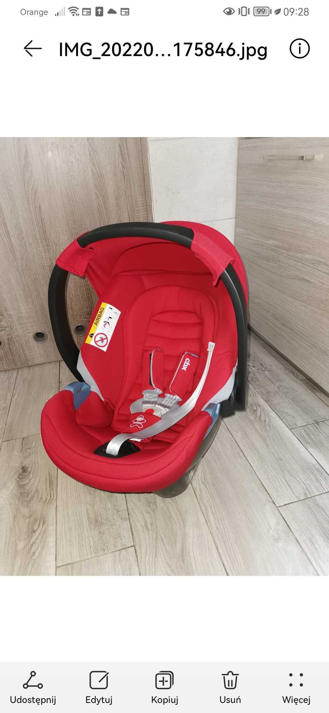 Fotelik Cybex Aton 0-13kg