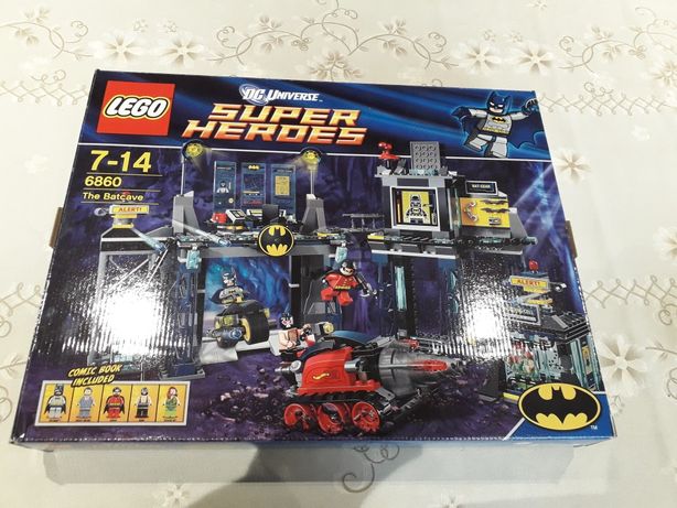 Zestaw 6860 klocki Lego Super Heroes pudełko instrukcjia Batman