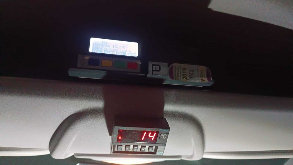 Carrinha de frio Fiat Doblo para 3 europaletes