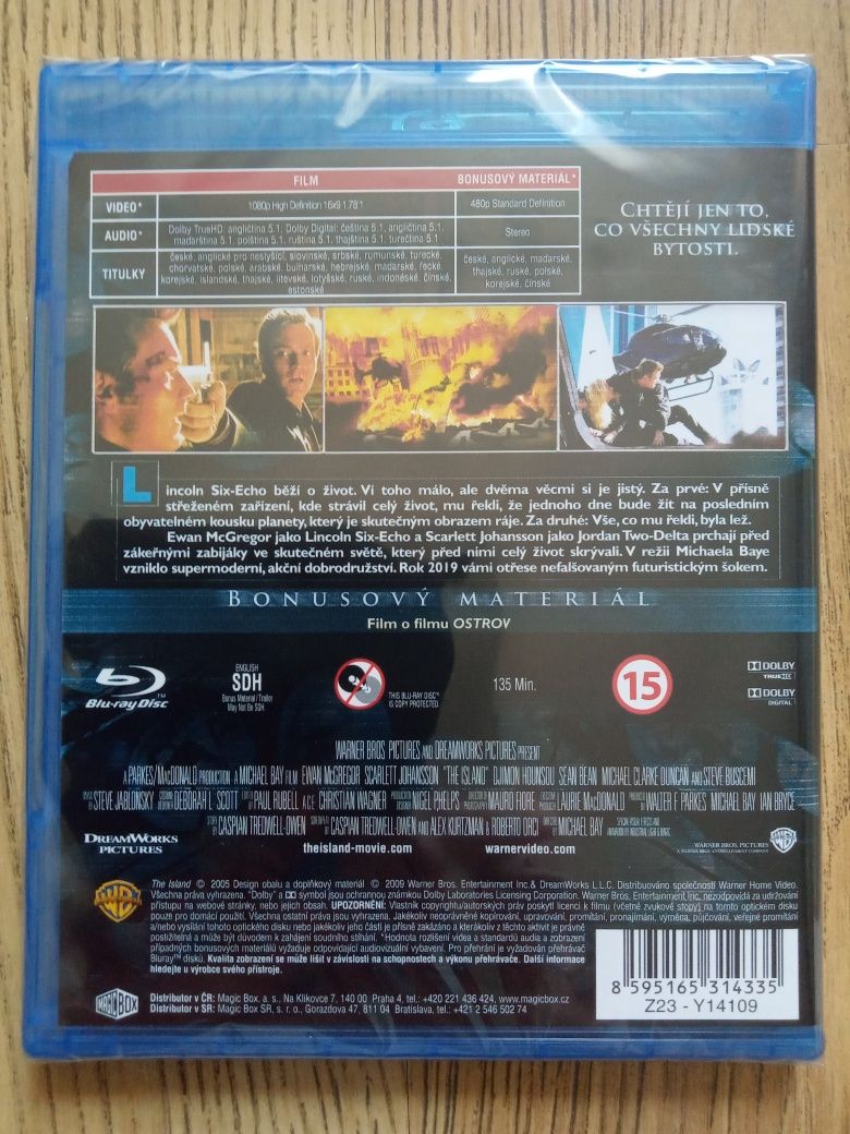 Wyspa bluray Lektor i napisy PL nowy w folii