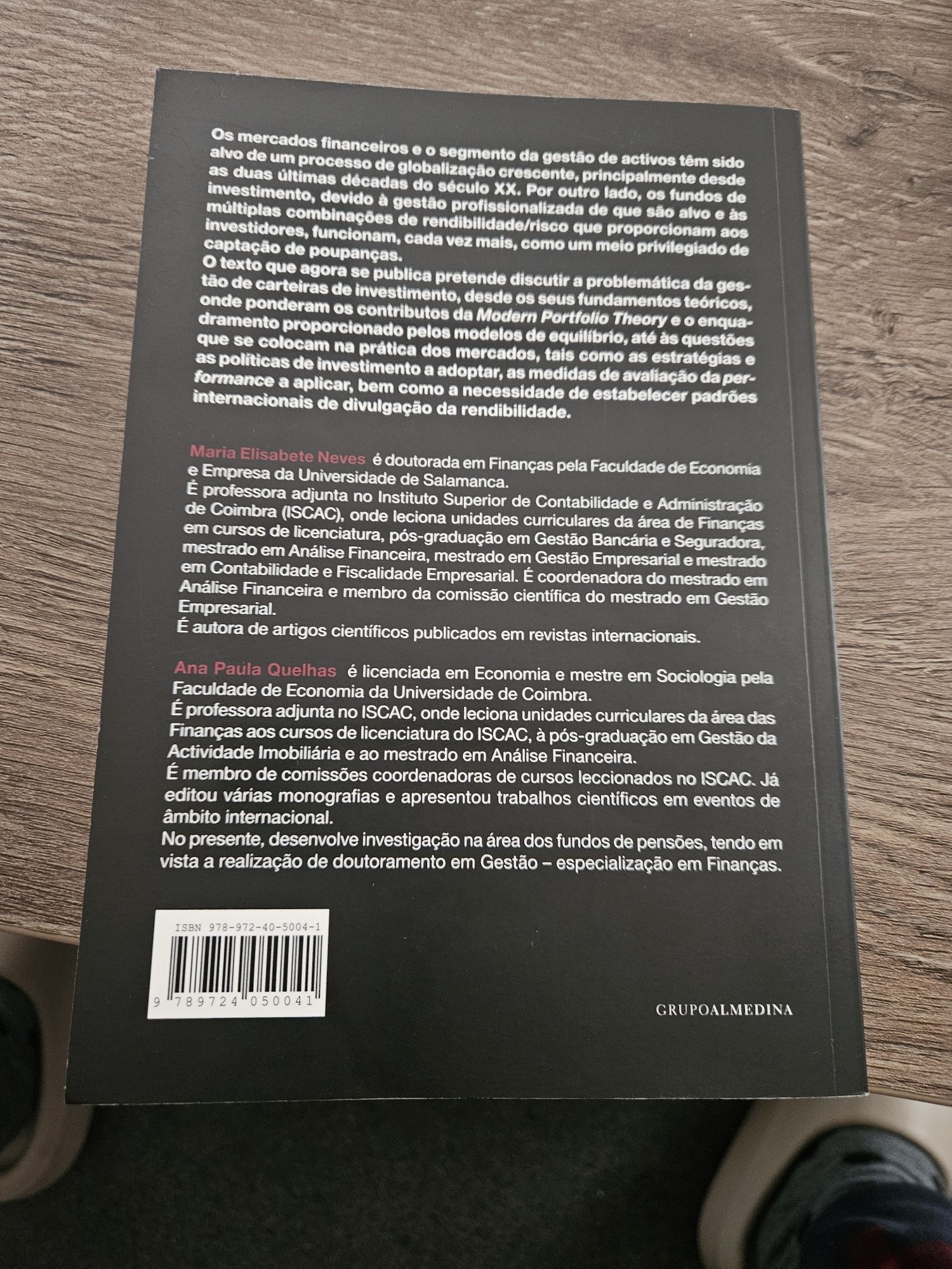 Livro carteira de investimentos