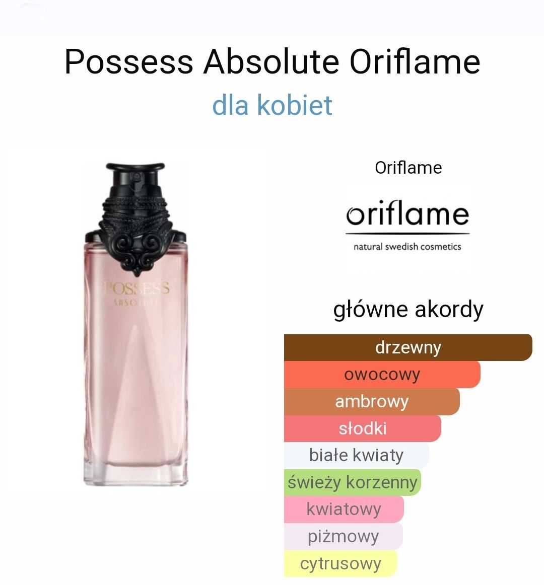 Possess Absolute Oriflame - folia