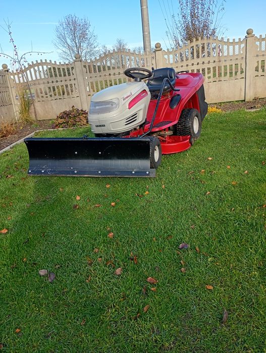 Kosiarka traktorek MTD, Gutbrod z koszem i pługiem śnieżnym