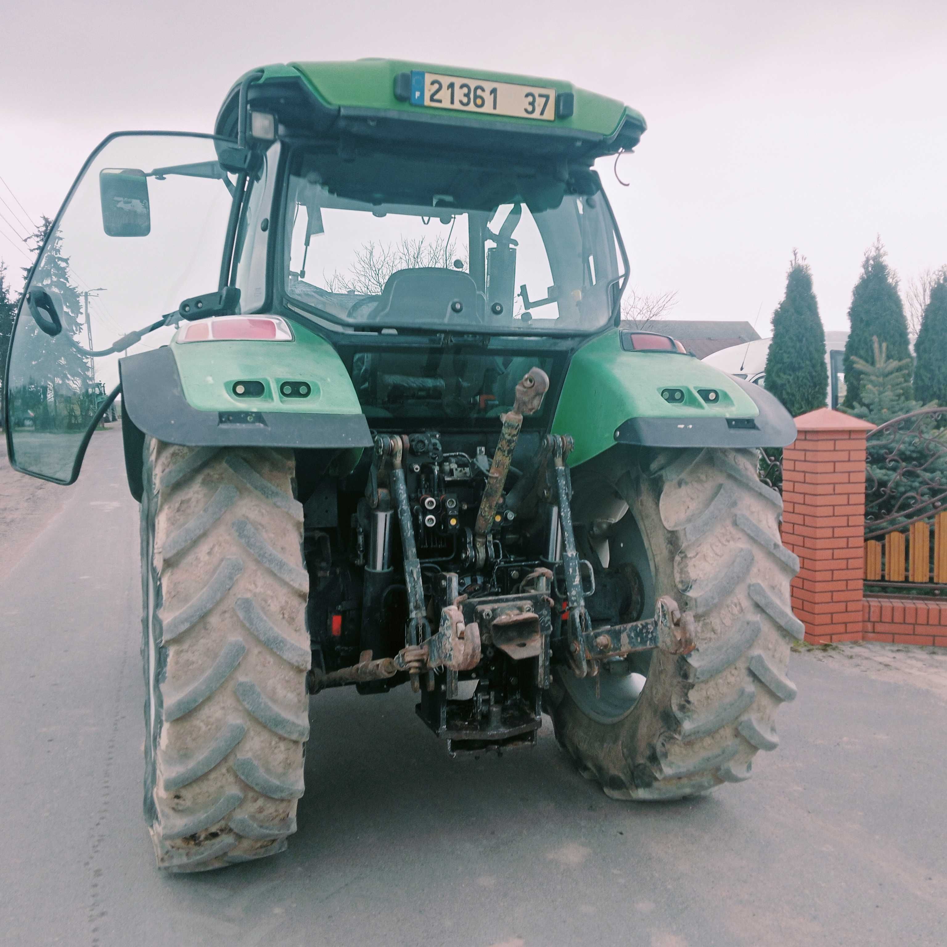 Ciągnik Deutz fahr k90, 2007 r, z ładnym turem mailleux mx 100