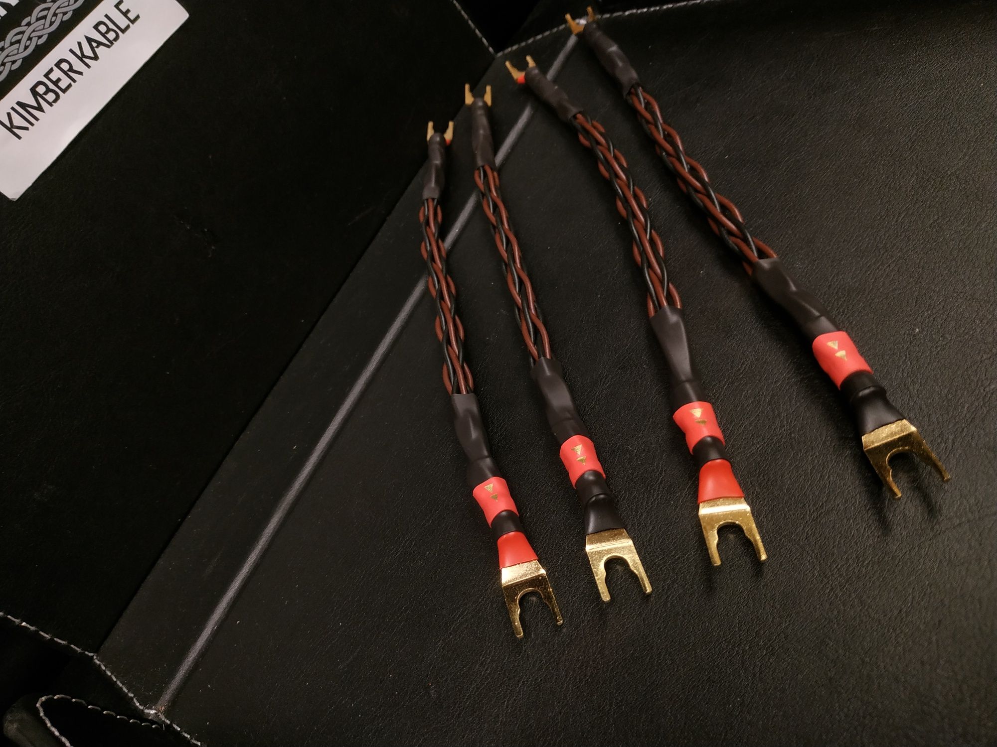 Kimber Kable 4pr 8pr zworki kable głośnikowe widełki lub banany