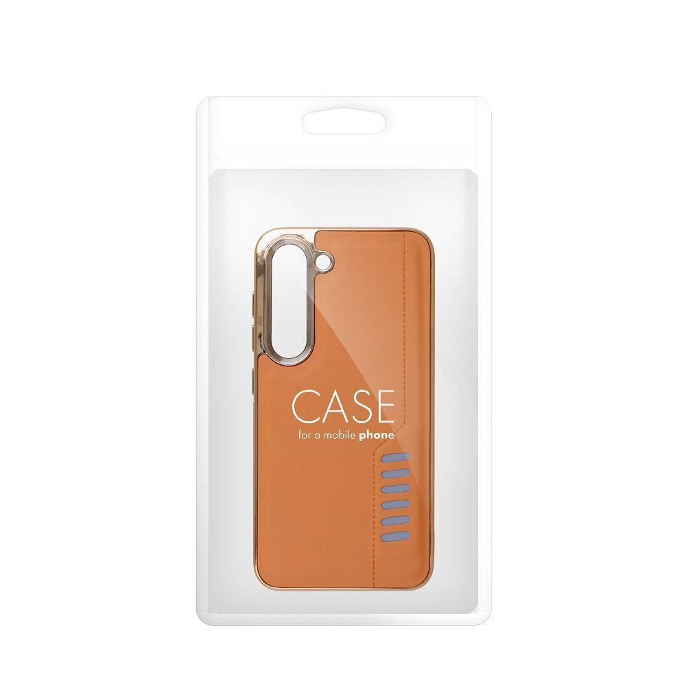 Etui Case Plecki Milano Samsung S24 Ultra Brązowy