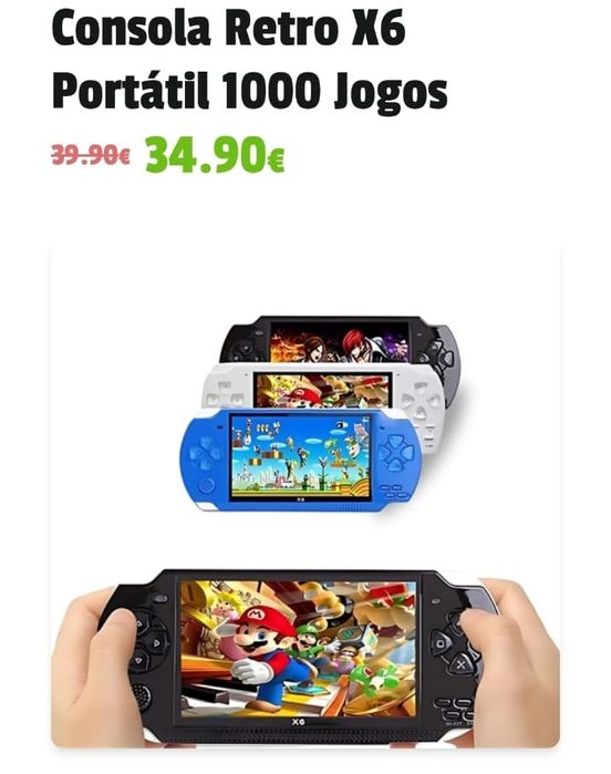 Consola Portatil Retro