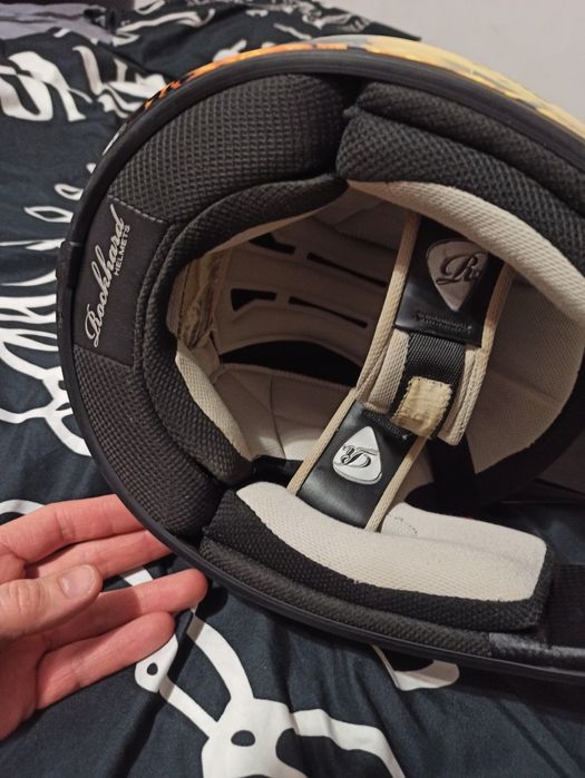 Kask Pantera rockhard cross, enduro, hulajnoga limitowany, unikatowy