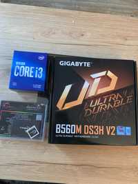 ZESTAW intel Core i3-10100F / Gigabyte B560M DS3H V2 / G.SKILL 16GB