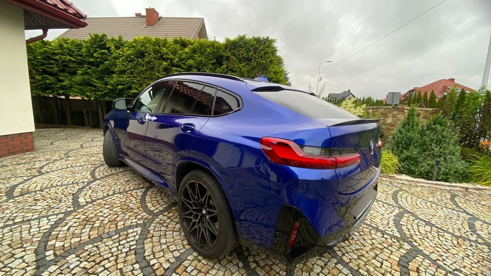 BMW X4 M BMW X4M Competition 2022 mały przebieg Full Opcja SKÓRA IGŁA