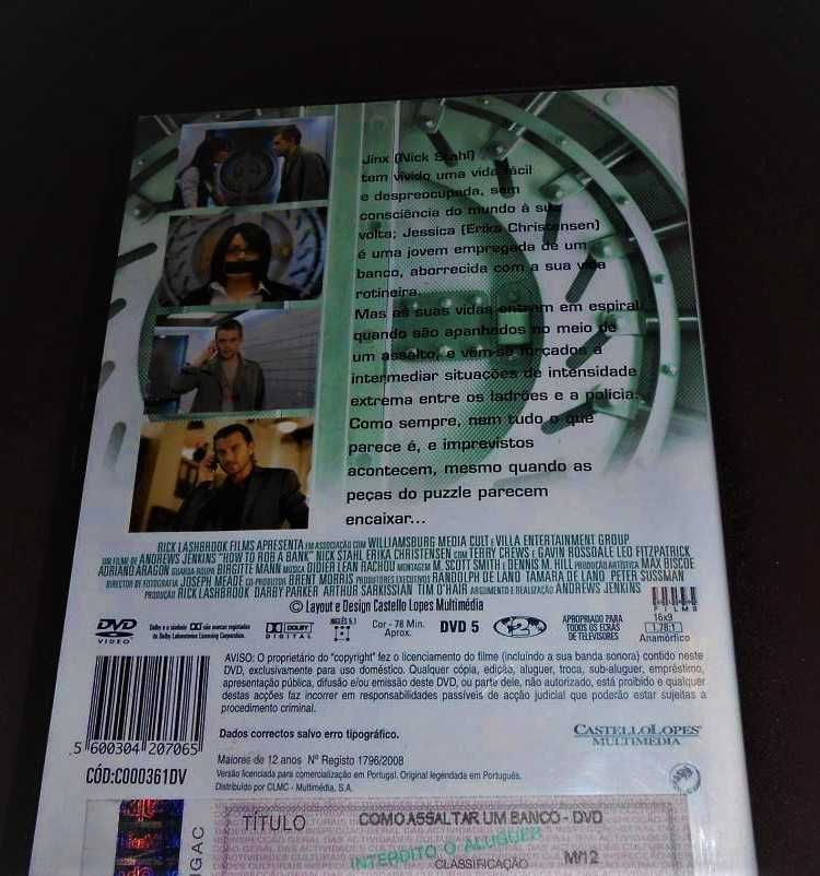 Filme DVD: Como assaltar um banco (Novo)