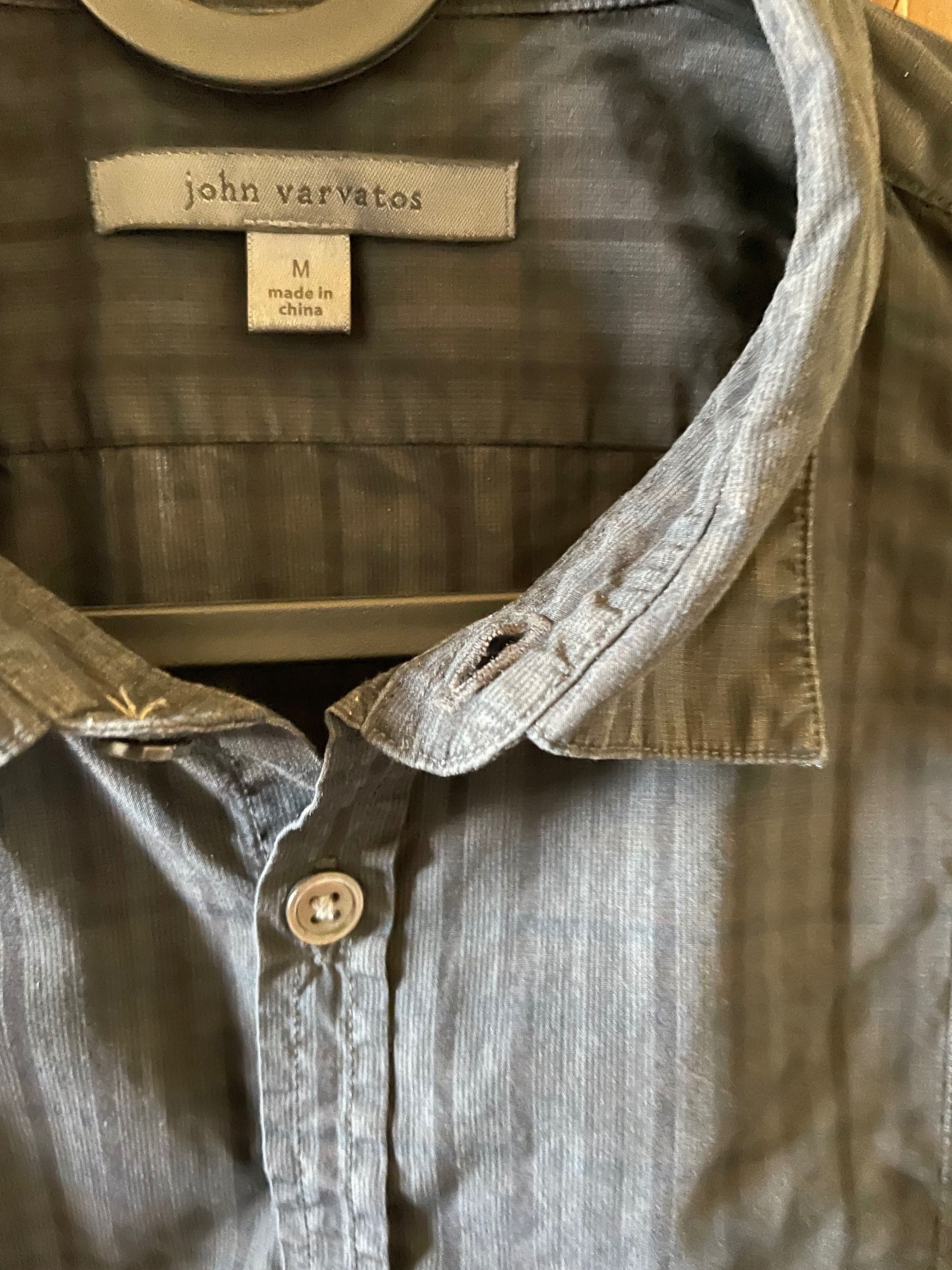 John Varvatos Koszula Czarno-Szara rozm. M