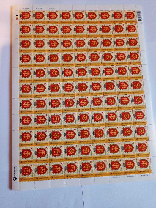 Почтовые марки (X, V, F) — 40% от стоимости