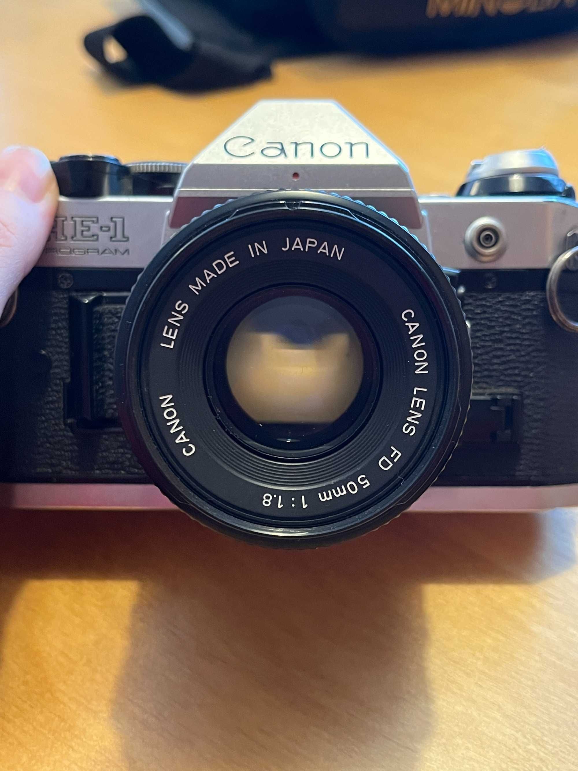Canon AE-1 Program + 2 Obiektywy 50mm 28-70mm