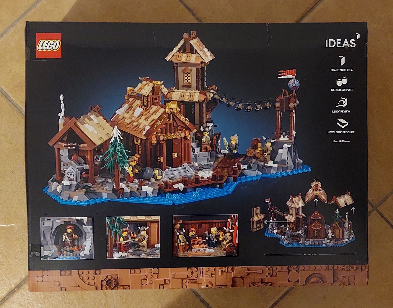 Lego 21343 Ideas wioska Wikingow