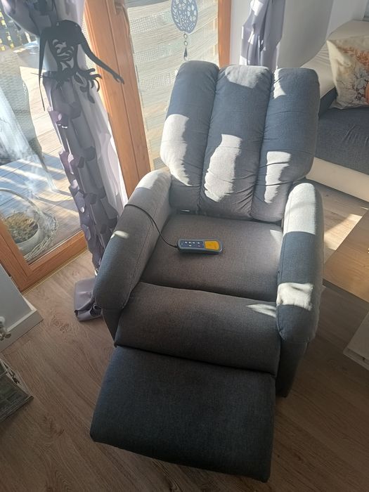 Fotel relaksacyjny masujący nowy tylko 550zl