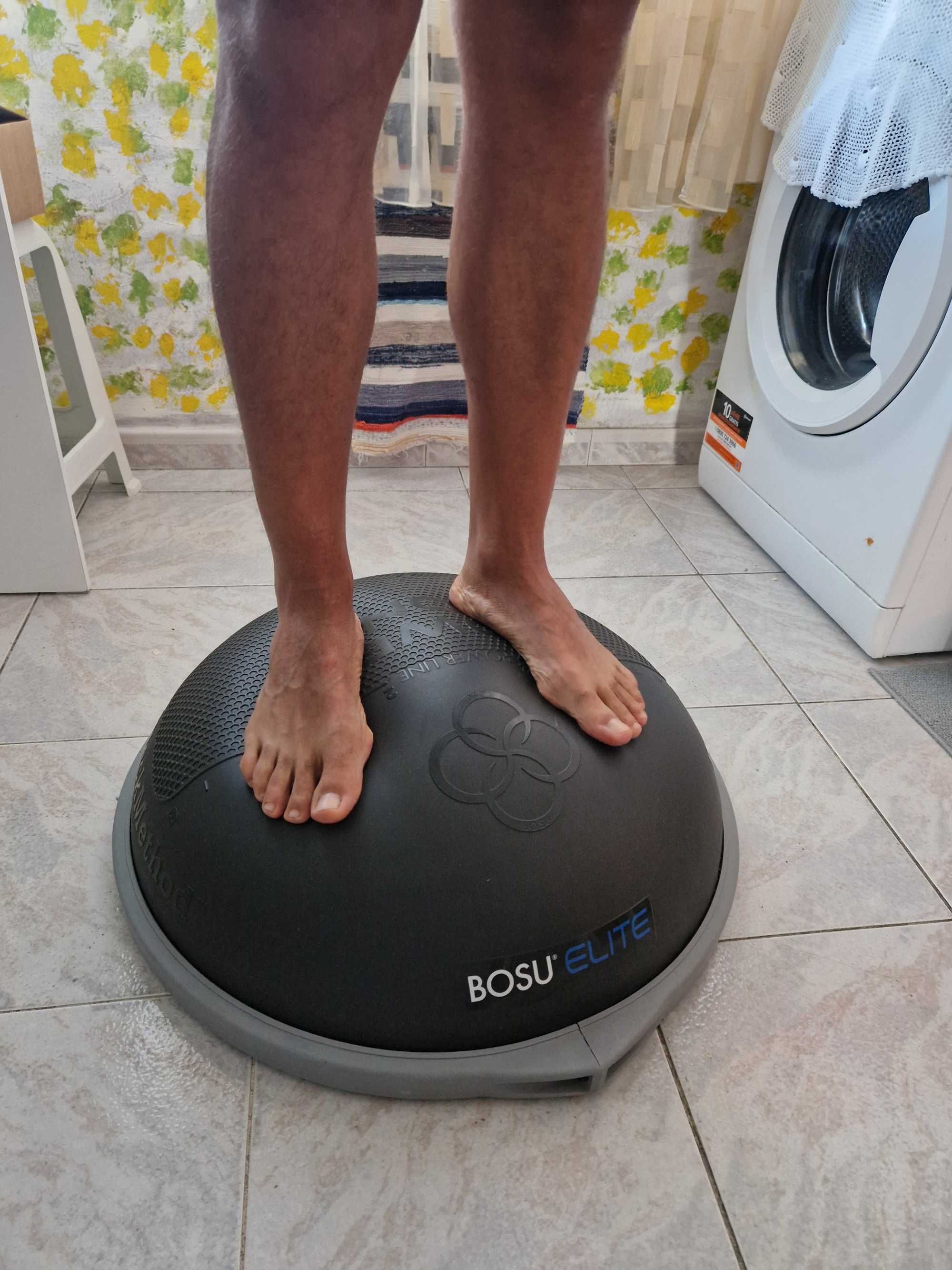 Bosu Plataforma de Equilíbrio Elite Balance Trainer, como nova.