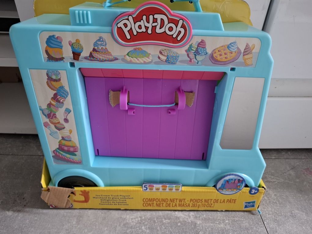 Playdoh ciężarówka z lodami