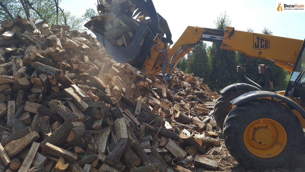 Drewno kominkowe DĄB sezonowany Przeźmierowo POZNAŃ +transport DrewKom