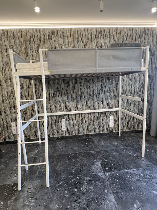 Ліжко-горище Ikea Vitval та матрац Ikea Abygda 90*200