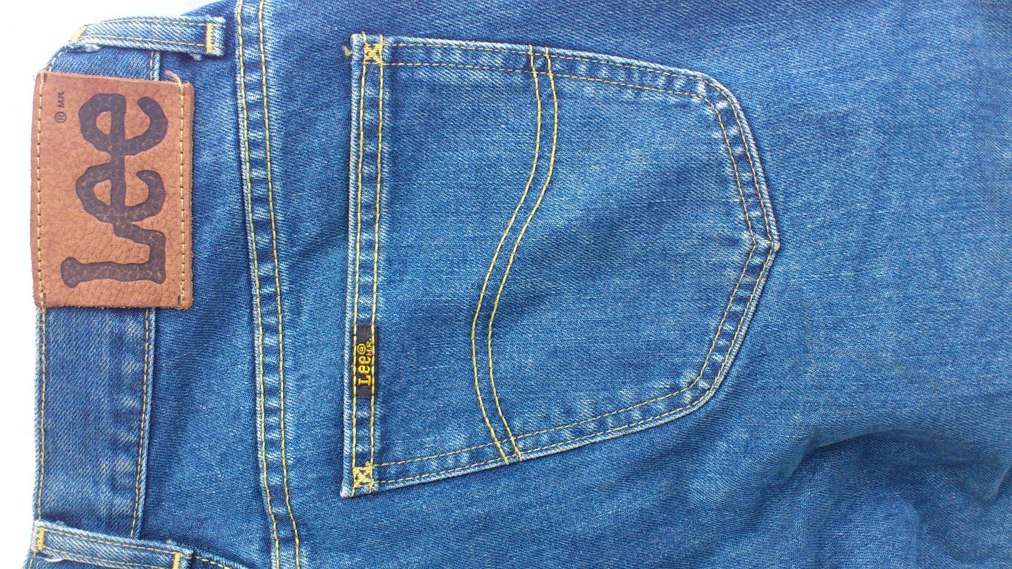 Джинсы LEE,9121,На болтах НОВЫЕ,с витрины.W33/L34.SPAIN,СиниеКлассика.