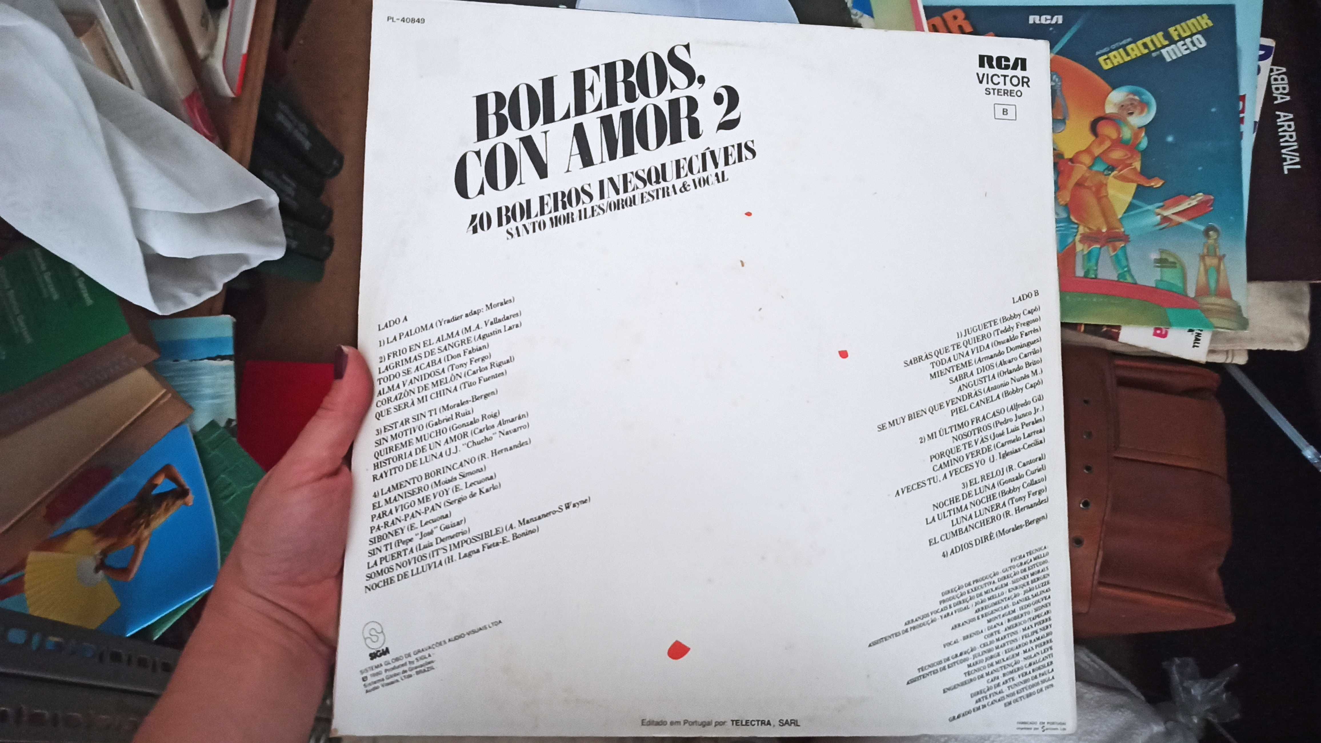 Vinil Santo Morales – Boleros, Con Amor 2