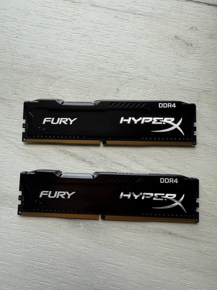 HyperX Fury Black 16GB (2 x 8GB) 3200MHz DDR4 HX432C18FB2K2/16