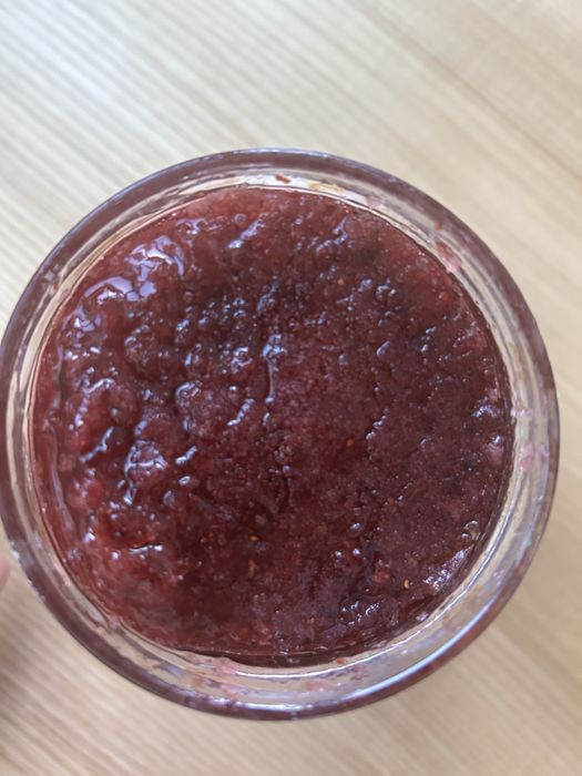 Брусниця перетерта з цукром без термічноі обробки 0,5 л баночка