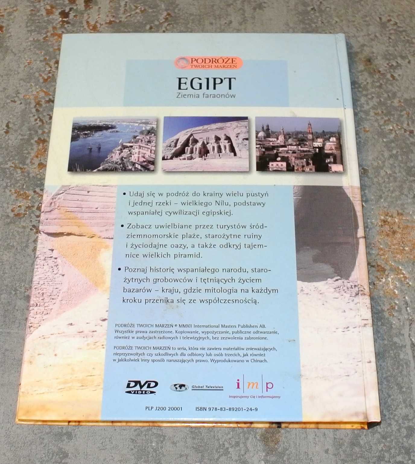 Egipt - Ziemia Faraonów - Płyta DVD