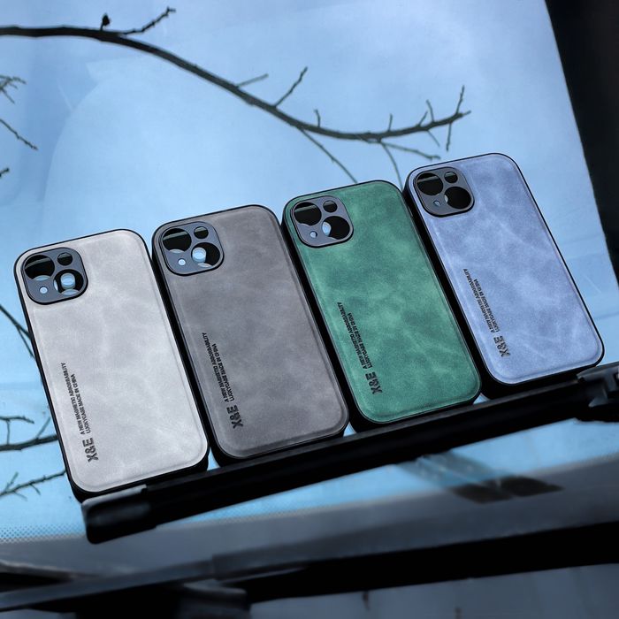 Замшевий чохол на iPhone 13 та інші 14·15–Чехол для айфон–Cases